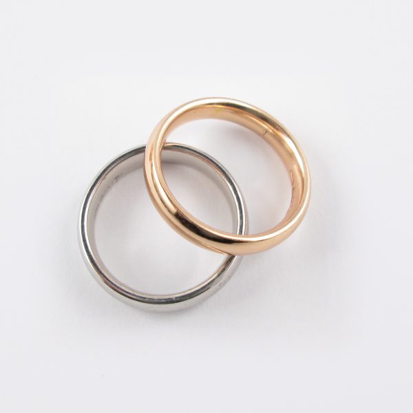 Soft wedding rings